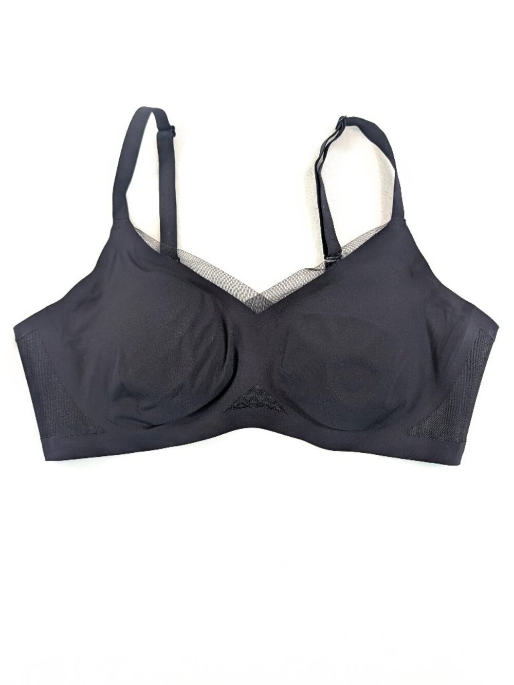 Honeylove Crossover Wireless Bra Black Size 2X | Comfort Support Smooth